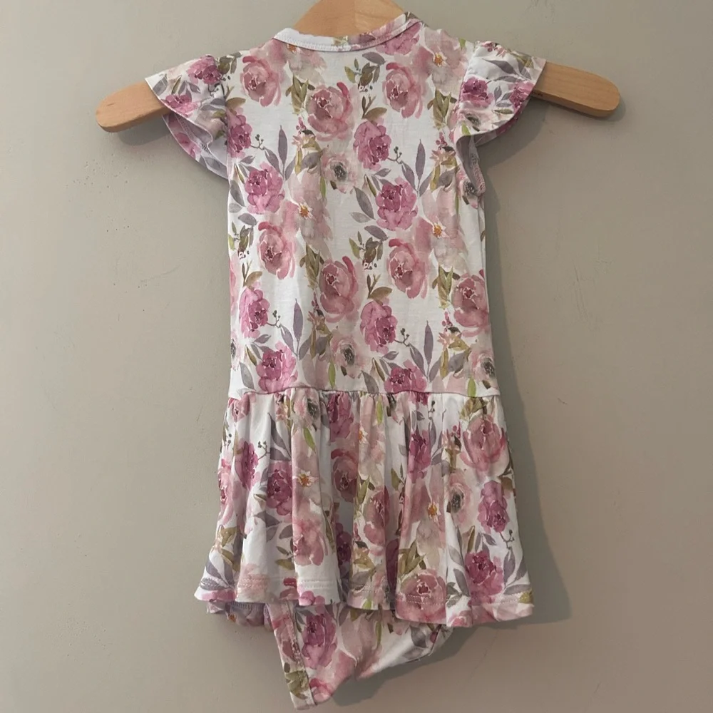 $20 ADD ON Little Snuggles Bamboo ballerina twirl floral girls Zara‎ Jamie Kay